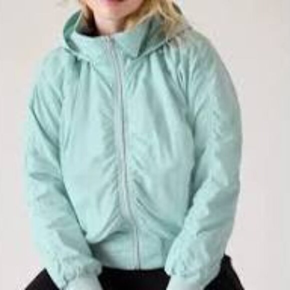 Athleta The Jetset Bomber size XL Pockets Hooded - Picture 1 of 7